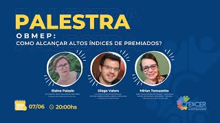 Palestra OBMEP Como alcançar altos índices de premiados [upl. by Jecho]