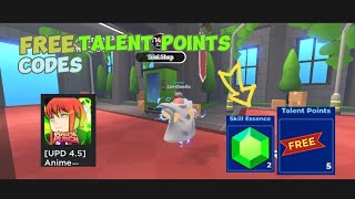 FREE TALENT POINTS CODES UPDATE45  CHAIN CITY UPDATE FEBRUARY 2024 IN ANIME PUNCH  Roblox [upl. by Akirehs]