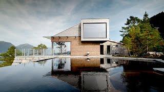 Norwegian Wooden Cabin Transformed Into A Holiday Home With Landscape Views [upl. by Ynamrej99]