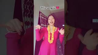 Laijauhailaijaumaya🤭 bardali sushantkcsongs indrakalarai sanjita viralshorts [upl. by Aedrahs]