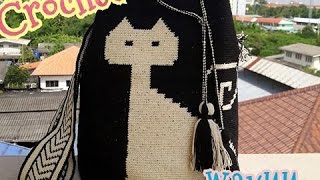 Wayuu bag กระเป๋าวายู ถักสายกระเป๋าMalee DIY [upl. by Eshelman]