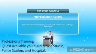 Sims FreePlay  Professions Training Quest [upl. by Anidene713]