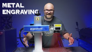 Setting up a metal engraving fiber laser [upl. by Airym836]