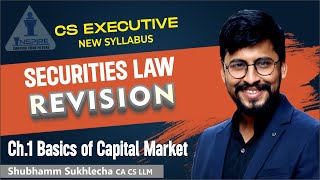 Revision of Basics of Capital Market Chapter 1  CMSL new syllabus [upl. by Aicirtan765]