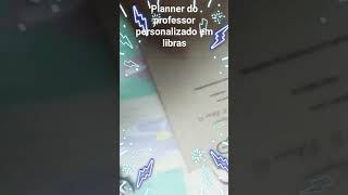 Planner personalizado em Libras [upl. by Frantz]