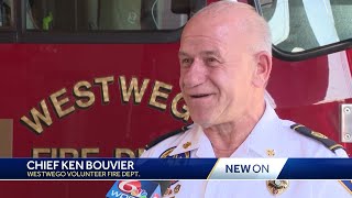 Westwego Volunteer Fire host open house [upl. by Nairbo300]