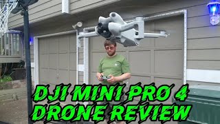 DJI MINI PRO 4 DRONE REVIEW [upl. by Lisan]