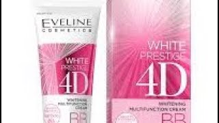 Review of Eveline white prestige 4D BB cream [upl. by Harness601]