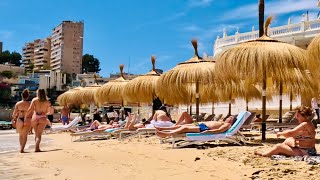 Spain Beach Walk🏖️Cala Major Mallorca in May 2024📷4K UHD [upl. by Eellah]