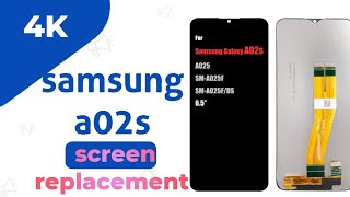 samsung a02s screen replacement  Samsung A02s Treadown Screen Replacement [upl. by Piotr]