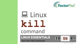 Linux kill command summary with examples [upl. by Assira631]