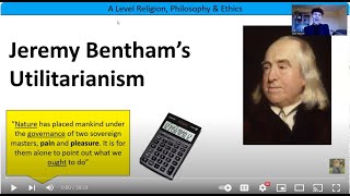 A LEVEL RELIGIOUS STUDIES  UTILITARIANISM [upl. by Selemas]