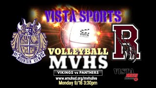 MVHS Volleyball vs RHS [upl. by Oelc]