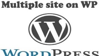 How to Run 2 or more MultiSite Wordpress sites on XAMPP  localhost [upl. by Tasia]