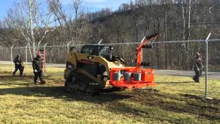 Barbwire Hog® Dispensing Three Strands of Barb Wire [upl. by Annawik]