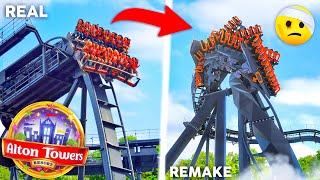 I FAILED to BUILD Alton Towers Coasters… [upl. by Evvy]