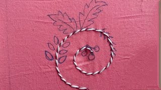 Gol kolka Hand Embroidery Design for Beginners SunEmbroidery [upl. by Studdard262]