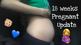 18 Week Pregnancy Update  Bump Shot [upl. by Hu]