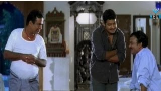 Bramhanandam amp Venu Madhav Comedy  Simhadri Movie Comedy Scenes  Rabhasa Jr Ntr [upl. by Alyahsal]