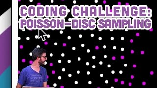 Coding Challenge 33 Poissondisc Sampling [upl. by Yeneffit656]