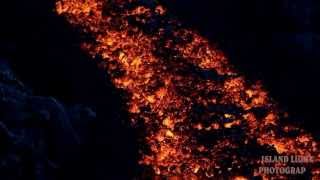 BEAUTIFUL AquotA LAVA FLOW KILAUEA VOLCANO HAWAII [upl. by Akinert979]