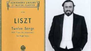 Luciano Pavarotti Tre sonetti di Petrarca 23 F Liszt [upl. by Peti271]