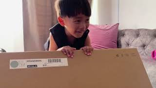 IKEA strandmon children armchair and how to assemble [upl. by Tuchman]