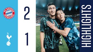 BAYERN MUNICH 21 TOTTENHAM HOTSPUR  HIGHLIGHTS  HEUNGMIN SON amp KIM MINJAE FACEOFF IN SEOUL [upl. by Pittman]