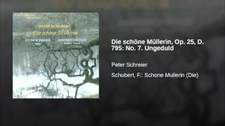 Die schöne Müllerin Op 25 D 795 No 7 Ungeduld [upl. by Eignat]