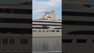 Worlds Largest Yacht The Dilbar Barcelona Spain 2 [upl. by Lewes]