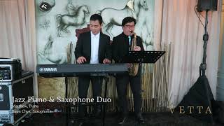 VETTA Jazz Piano amp Saxophone Duo  LOVE [upl. by Yrrad782]