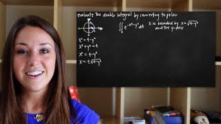 Converting double integrals to polar coordinates KristaKingMath [upl. by Margarida288]