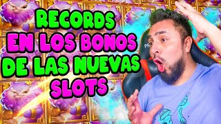 Rompemos RECORDS en los bonos de las nuevas slots  ZexterPKM [upl. by Eniamrahc]