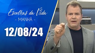 Escolhas Da Vida  Matutino  120824  Dalcides Biscalquin [upl. by Chuah]