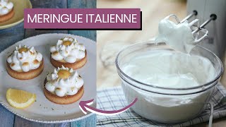 Meringue italienne recette facile [upl. by Julienne]