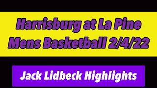 Feb 4 2022 Harrisburg at La Pine Jack Lidbeck Highlights [upl. by Aihseyt]