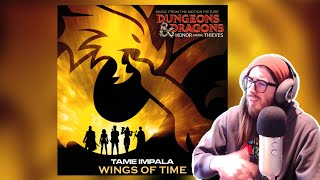 Big Tame Impala fan listens to new DampD song Wings Of Time  Dungeons amp Dragons  Honor Among Thieves [upl. by Yatnuahc]