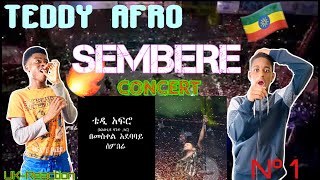 Sembere Concert  REACTION  TEDDY AFRO  Meskel Square  Sembere ሰምበሬ [upl. by Shirah94]