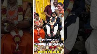 Napoleon Son Dhanoosh Wedding in Japan 💑 wedding nepoleon dhanush japan handicappedlifestyle [upl. by Sancho276]