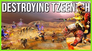 DESTROYING TZEENTCH  Realms of Ruin  Orruk vs Tzeentch  PVP Gameplay  1vs1  No Commentary [upl. by Talich]