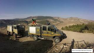 Forestale Sicilia squadra antincendio boschivo anno 2017 [upl. by Narayan314]