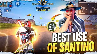 Best Active Skill For BR Ranked 🔥 GOAT Santino [upl. by Moorish13]