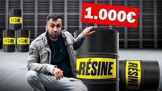 1 000€ de résine pour une création [upl. by Longmire386]