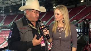 Steve Kenyon and Amy Wilson at WNFR 2017  Recap of Round 3 [upl. by Dafodil]