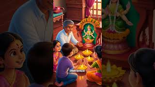 Navratri Story for Kids – Why Do We Fast  Fun Navratri Celebration [upl. by Tannenbaum]