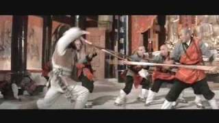 Baddest Fight Scenes EVER  Shaolin Intruders [upl. by Ellenwahs]