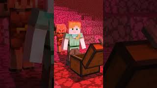 Sigma Herobrine Status  Minecraft Animation 🤯😨 shorts [upl. by Siravat]