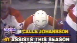 Capitals vs Rangers 1991 Patrick Division SemiFinal Game 6 2nd Period [upl. by Alrrats]