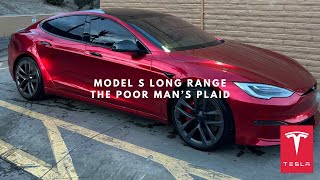 Tesla Model S Plaid vs Tesla Model S Long Range [upl. by Adiuqal471]