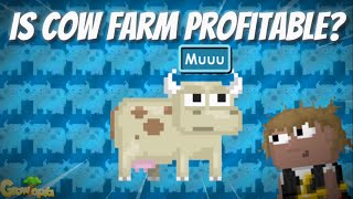 Is COW FARM Profitable DAILY 20WL  Growtopia [upl. by Keil]